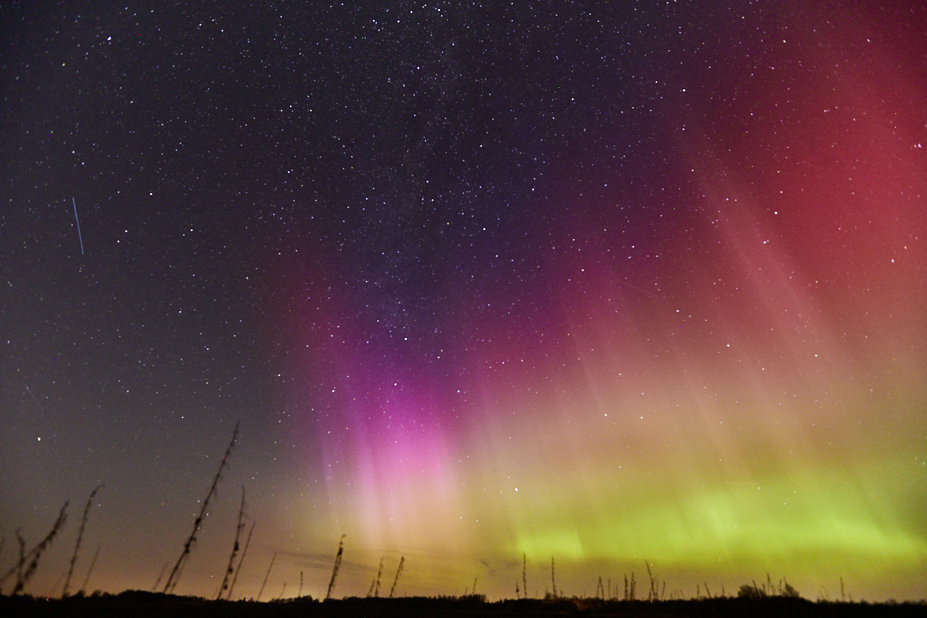 Northern Lights or Auroraborealis! A rare sigth in northern Germany but these amazing and fascinating natural spectacles are piling up.