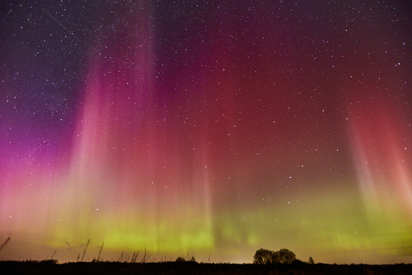 Northern Lights or Auroraborealis! A rare sigth in northern Germany but these amazing and fascinating natural spectacles are piling up.