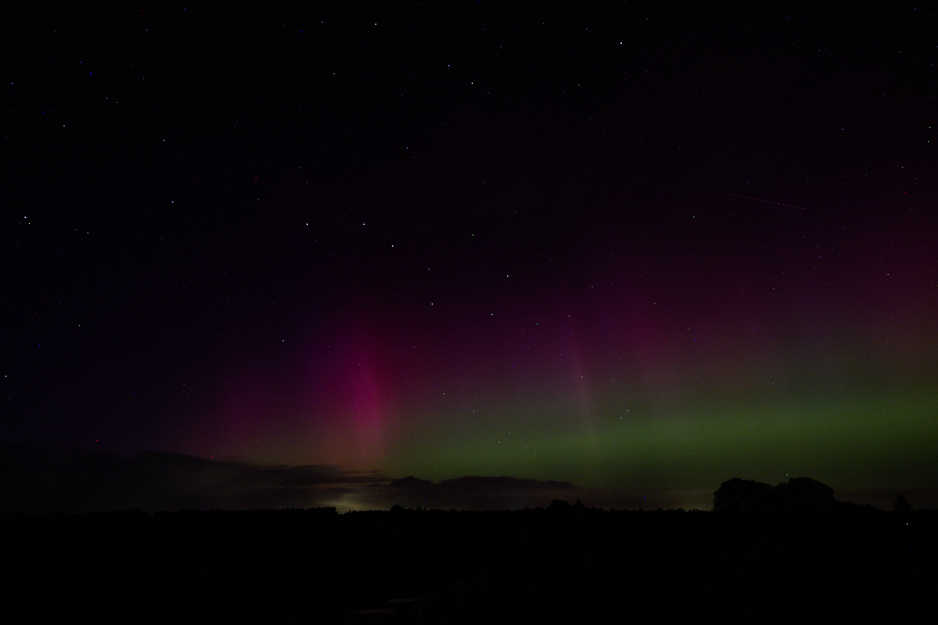Northern Lights or Auroraborealis! A rare sigth in northern Germany but these amazing and fascinating natural spectacles are piling up.